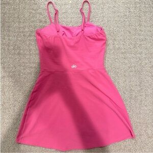 ALO Yoga Pink Courtside Tennis Dress
XS
